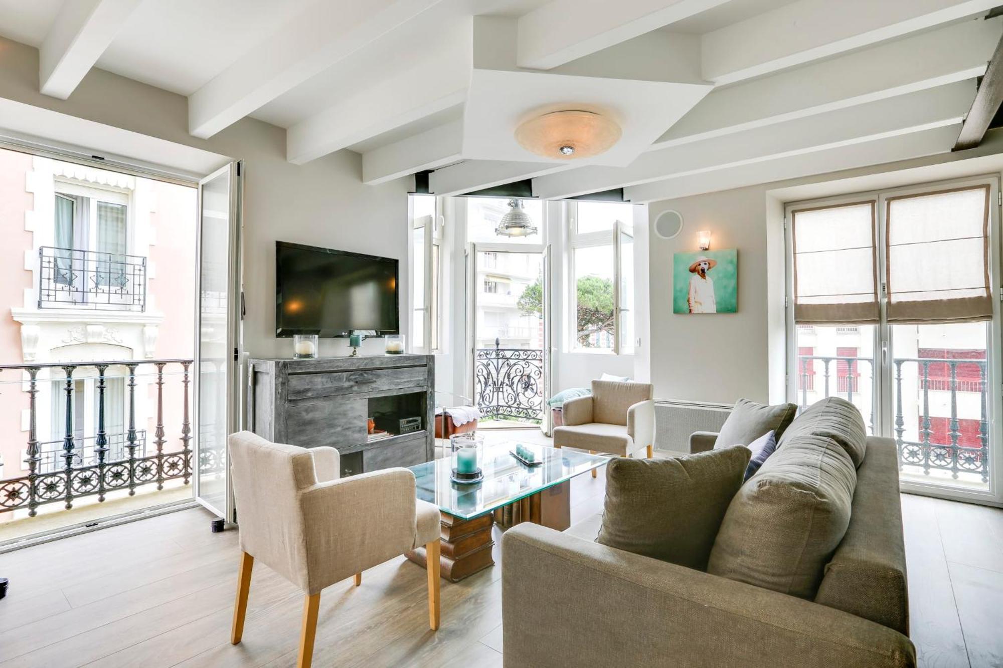 Duplex Chroma - Welkeys Lägenhet Saint-Jean-de-Luz Exteriör bild